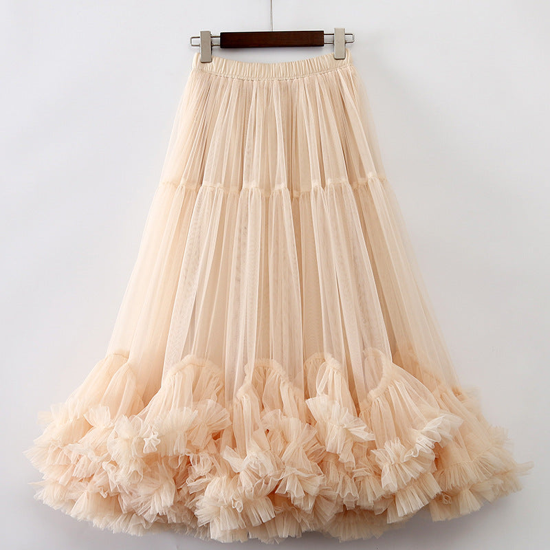 "Twirl in Style: Mesh Skirt That Defines Your Personality"
