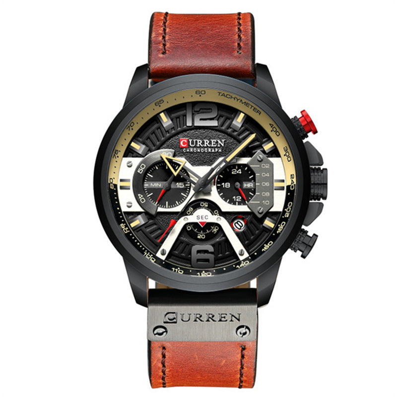 "Elevate Your Style with My Uniquex Leather Watch"