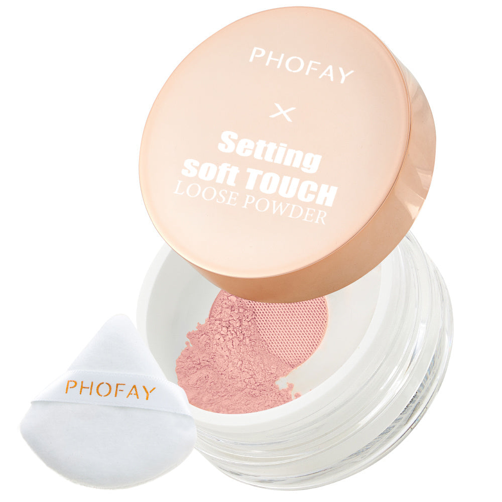 "Set Your Look with Ease: Soft Touch Loose Powder"