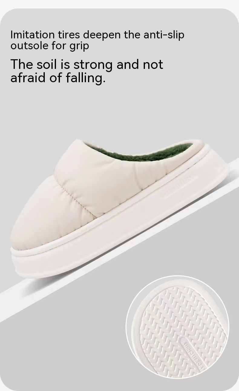 Women's Waterproof Cotton Slippers
