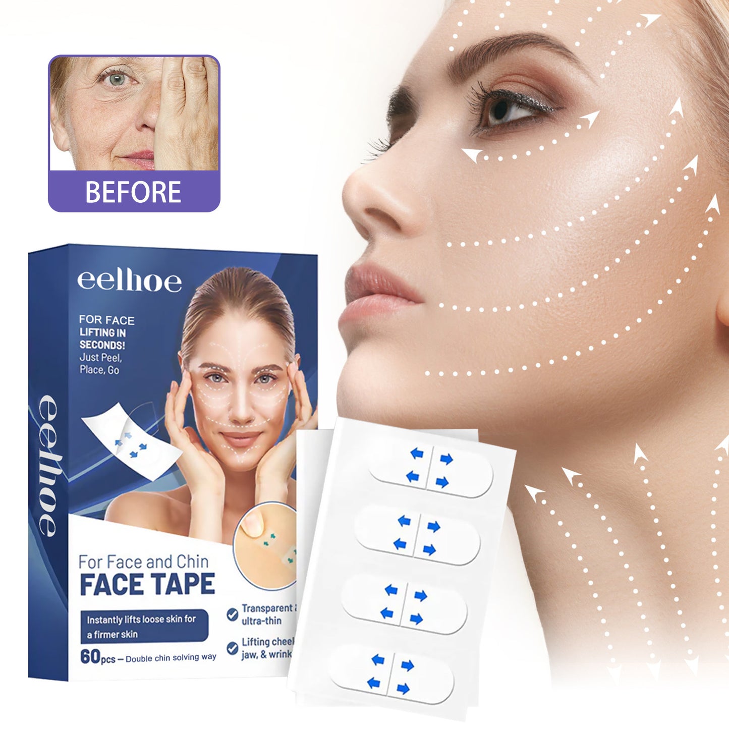 "Instant Lift: EELHOE Firming & Sculpting Face Paste"