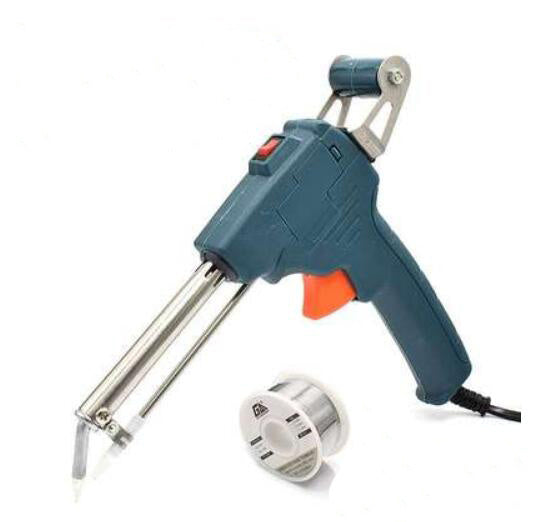 "Solder Like a Pro: Automatic Tin Soldering Machine with Manual Gun"