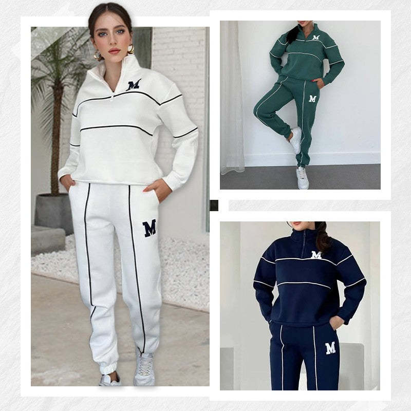 "Cozy Up in Style: Baggy Chic Sweat Sets"