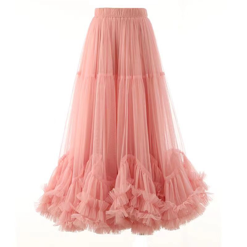 "Twirl in Style: Mesh Skirt That Defines Your Personality"