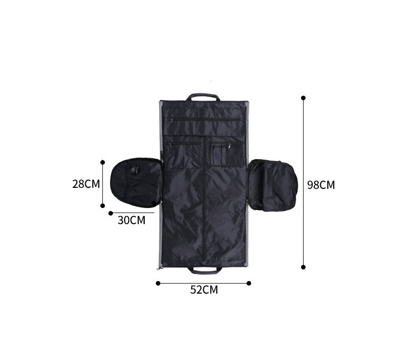 "Unfold Your Journey: The Ultimate Large-Capacity Folding Suit Bag for Travelers"