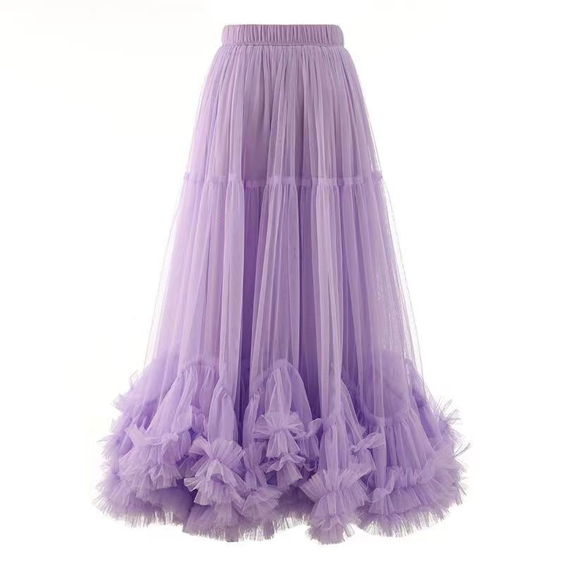 "Twirl in Style: Mesh Skirt That Defines Your Personality"