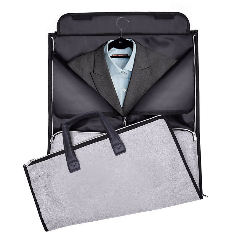 "Unfold Your Journey: The Ultimate Large-Capacity Folding Suit Bag for Travelers"