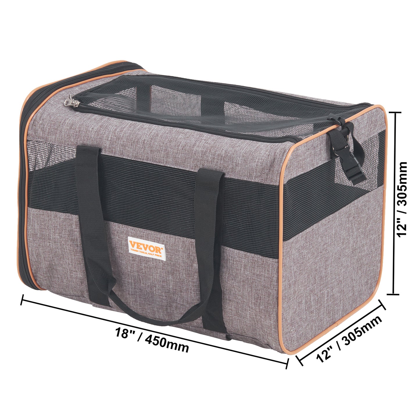 "Travel in Style and Comfort—VEVOR Cat Carrier with Wheels for Your Furry Companion!"