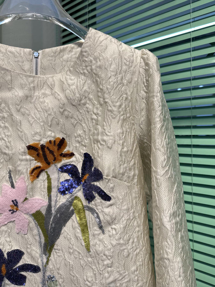 "A Masterpiece of Contemporary Fashion: Elevate Your Collection with This Exquisite Dress"