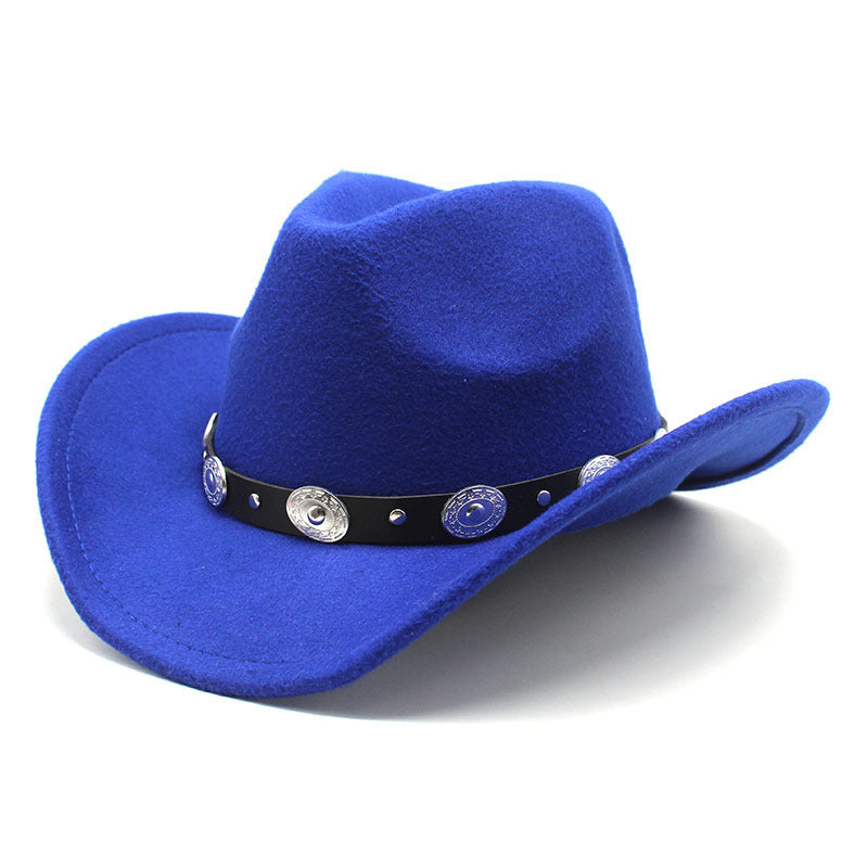 "Ride into Style with Minority Style Woolen Western Cowboy Hat