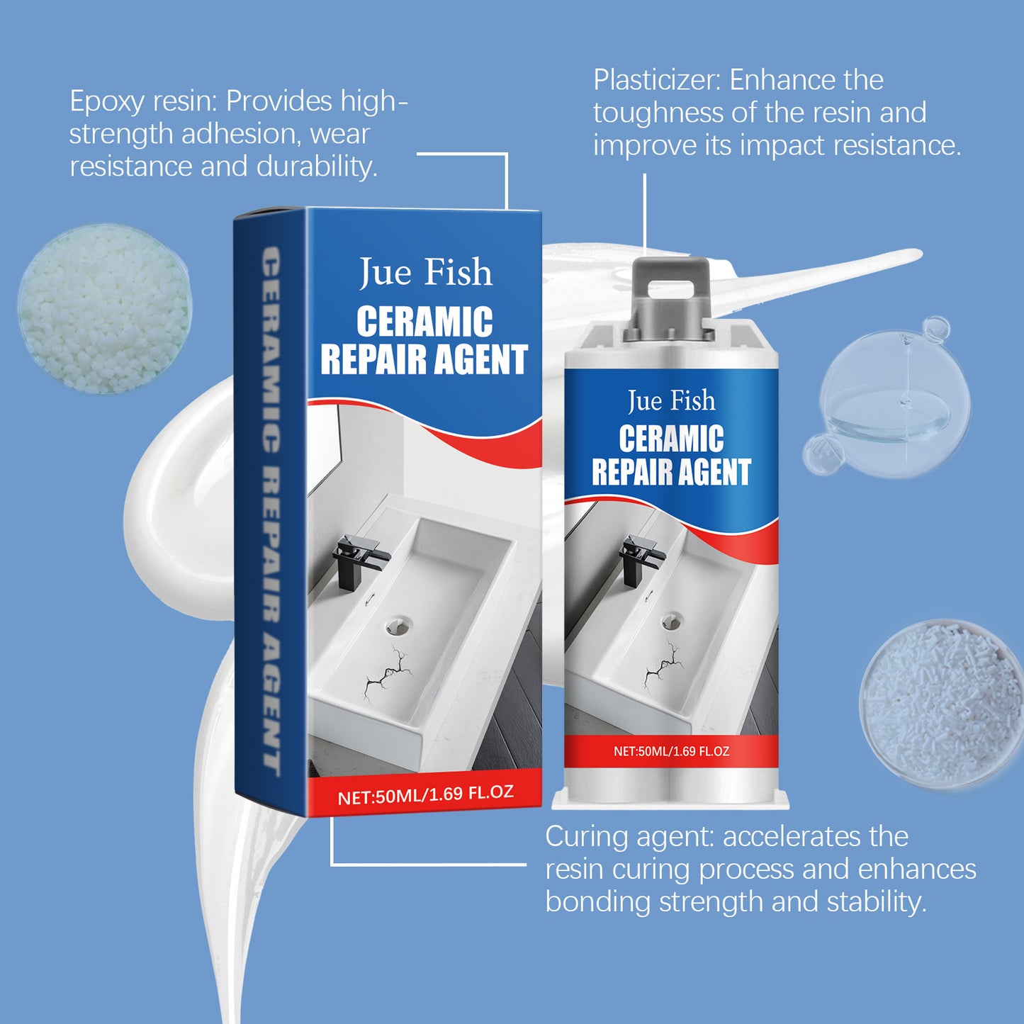 Tile Repair Glue Living Room And Kitchen Toilet