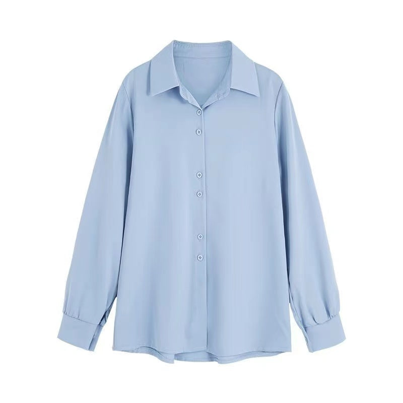 Chiffon Shirt Women Show Thin Fashion Design Sense