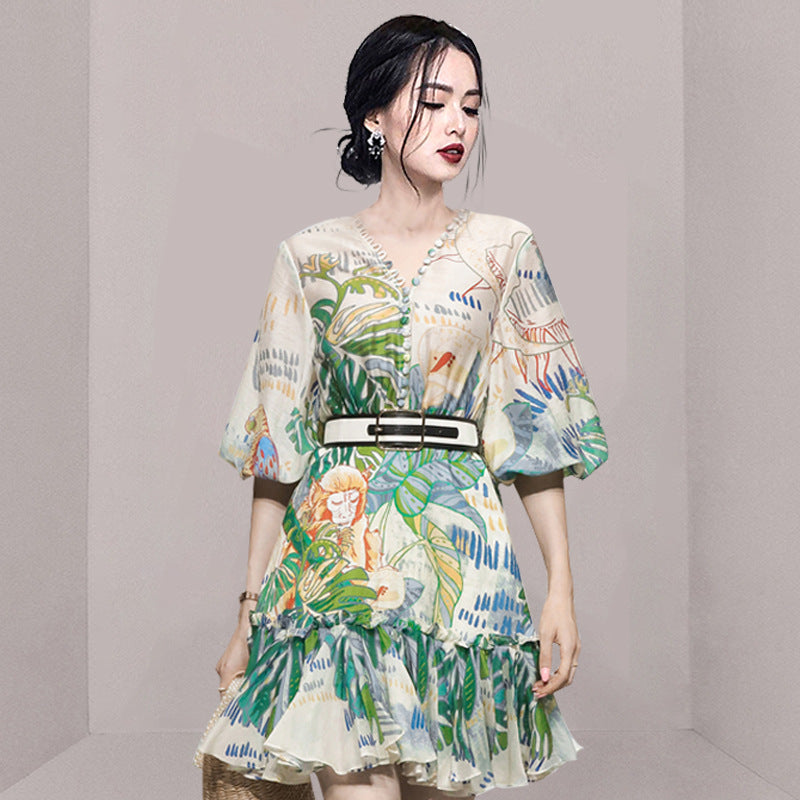 "Steal the Spotlight with This Retro Chic Masterpiece on the Vogue Runway!"