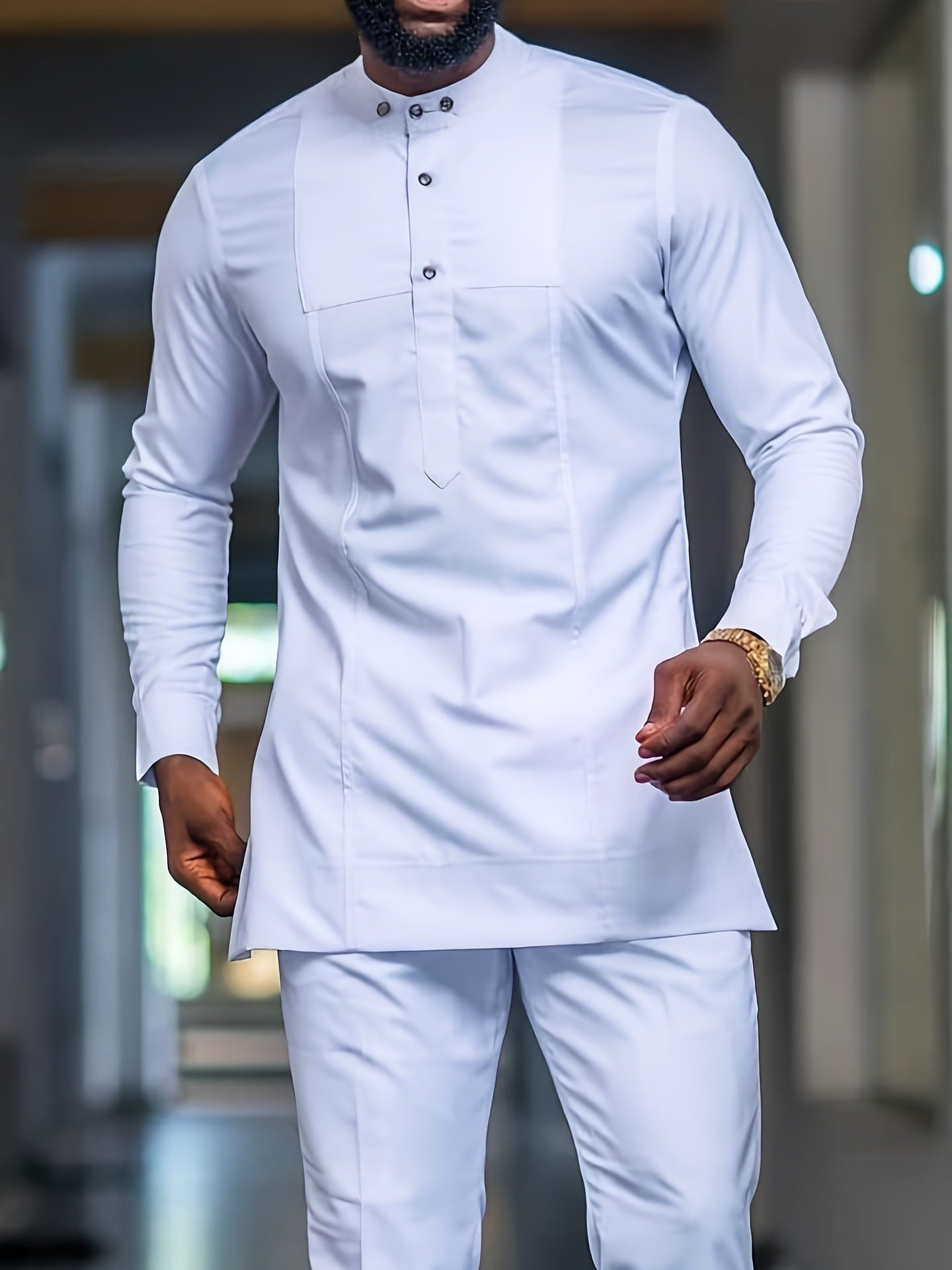 "Unleash Your Cultural Pride: African Ethnic Style Shirts for the Modern Man"