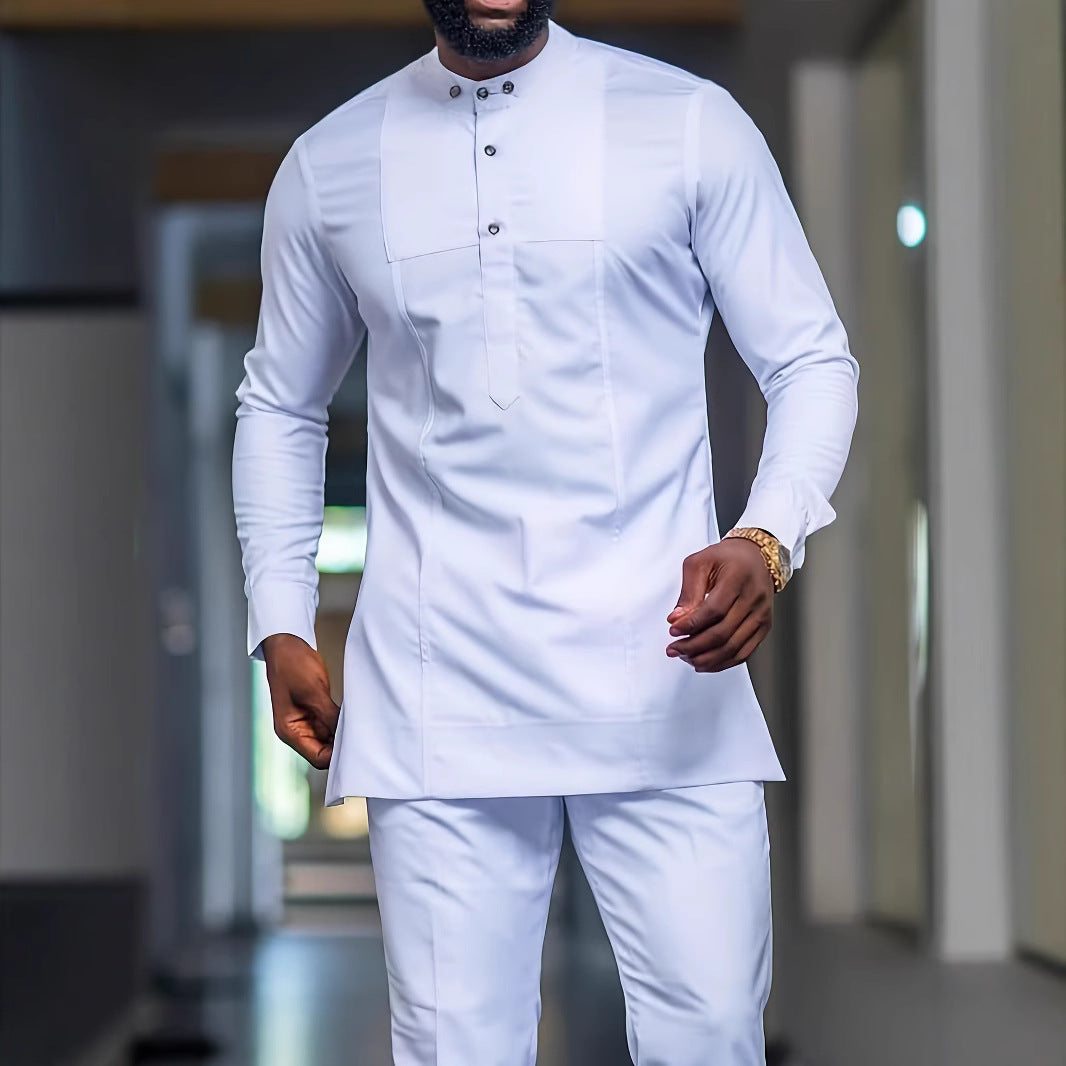 "Unleash Your Cultural Pride: African Ethnic Style Shirts for the Modern Man"