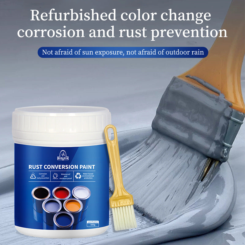 "Stop Rust in Its Tracks: Water-Based Anti-Rust Metal Conversion Paint"