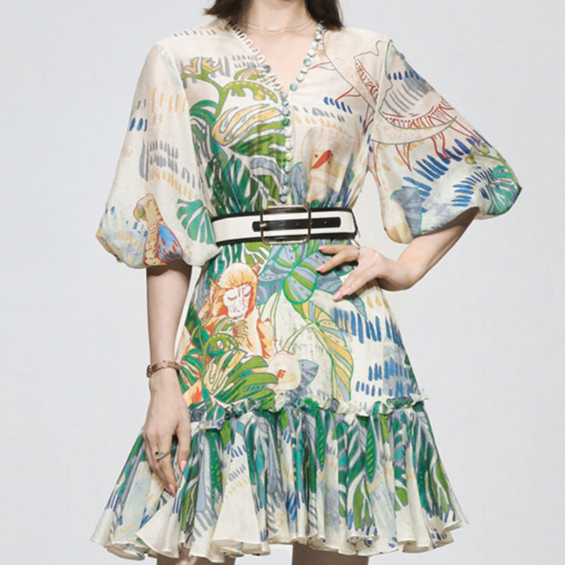 "Steal the Spotlight with This Retro Chic Masterpiece on the Vogue Runway!"