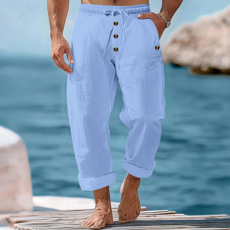 "Relax in Style: Elevate Your Casual Chic with Our Premium Beach Pants!"