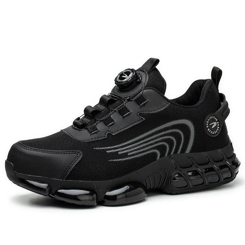 "Step into Safety: Breathable Labor Protection Shoes for Men"