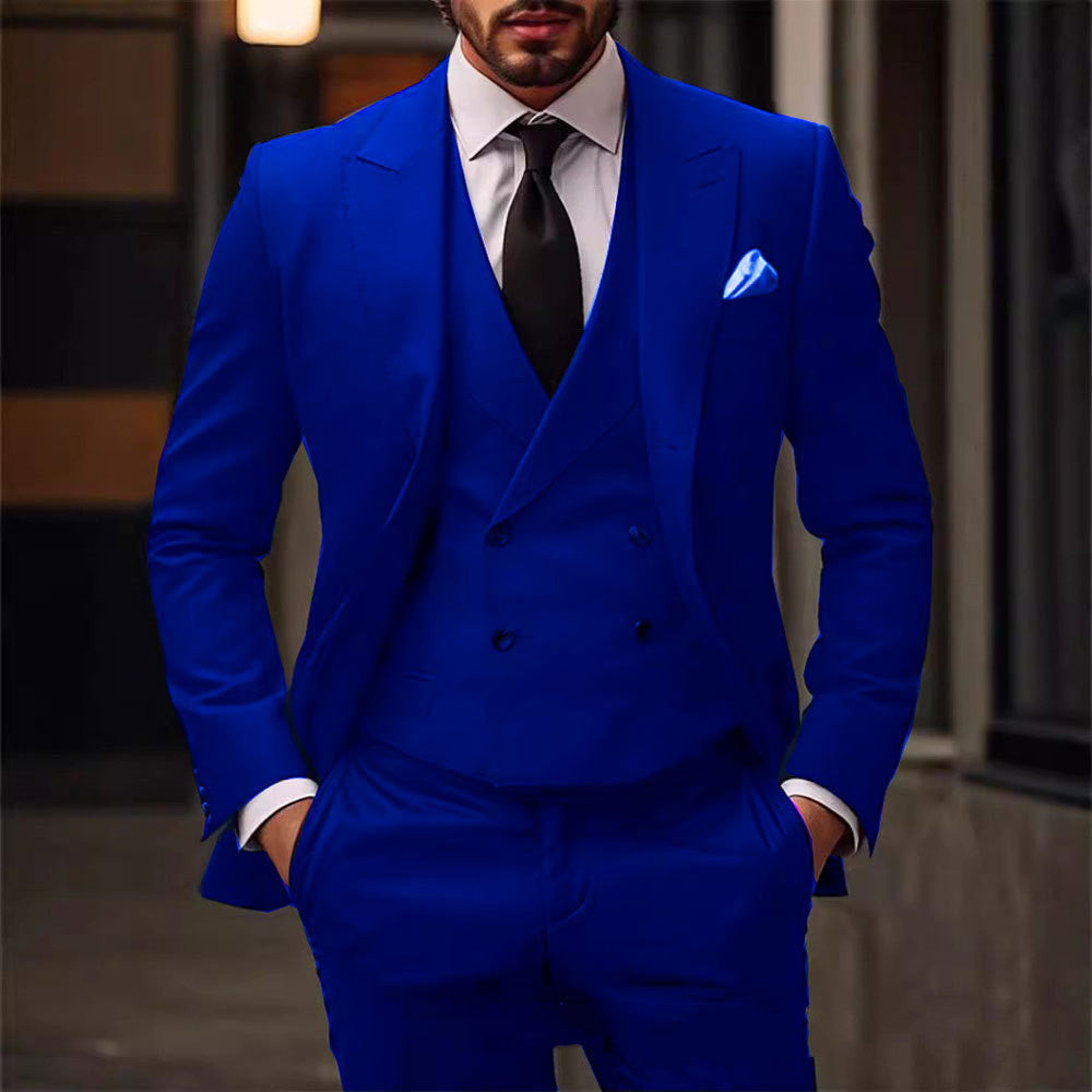 "Elevate Your Style: Plus Size Three-Piece Suit"