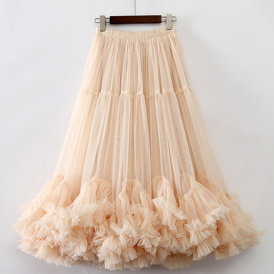 "Twirl in Style: Mesh Skirt That Defines Your Personality"