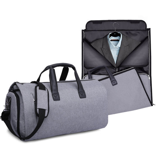 "Unfold Your Journey: The Ultimate Large-Capacity Folding Suit Bag for Travelers"
