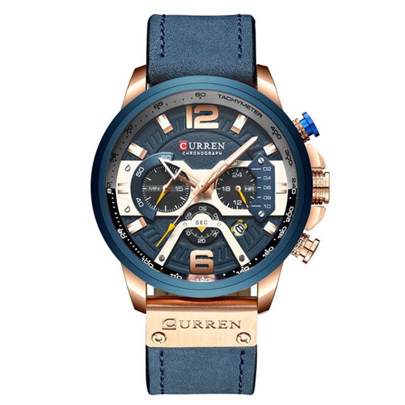 "Elevate Your Style with My Uniquex Leather Watch"