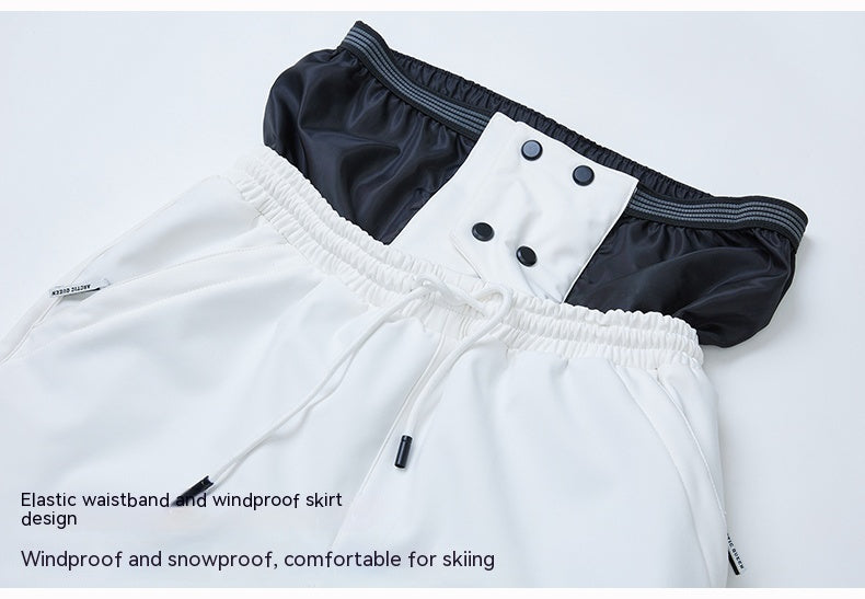 Veneer Ski Suit Men's And Women's Winter Windproof