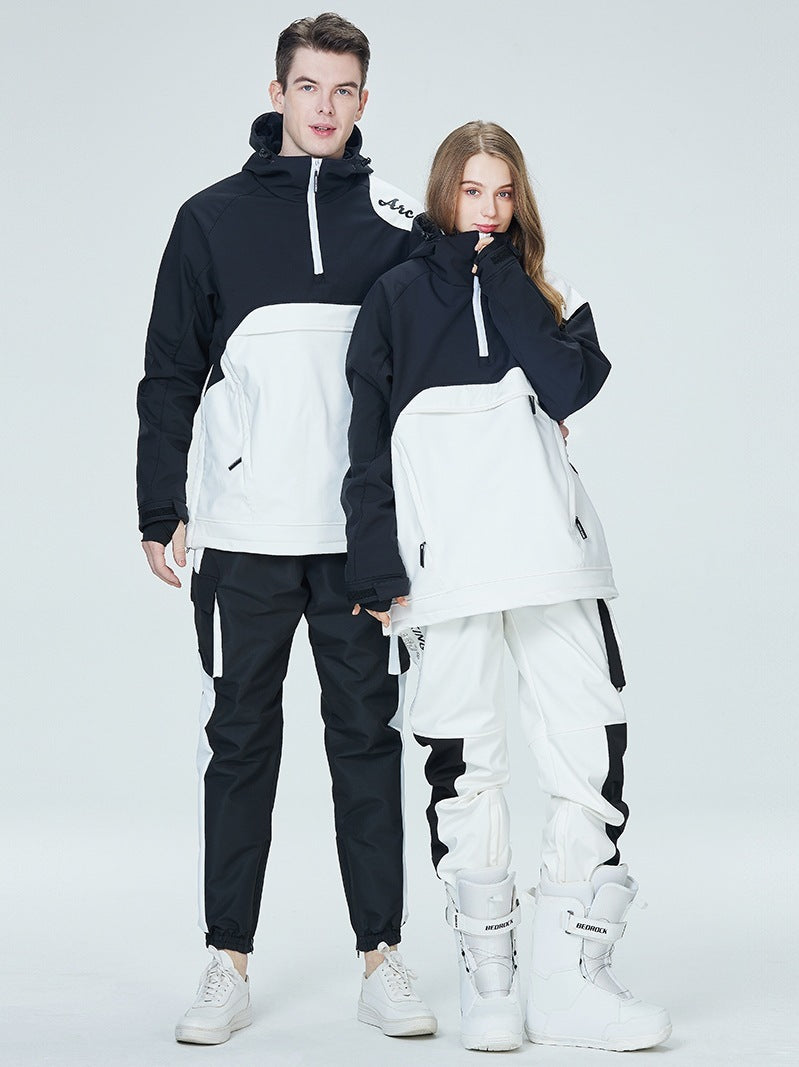 Veneer Ski Suit Men's And Women's Winter Windproof