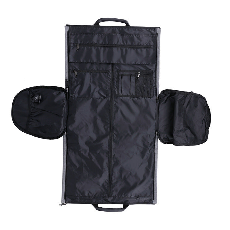 "Unfold Your Journey: The Ultimate Large-Capacity Folding Suit Bag for Travelers"