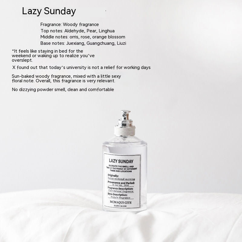 Lazy Weekend Light Perfume - Long-Lasting Fragrance 100ml