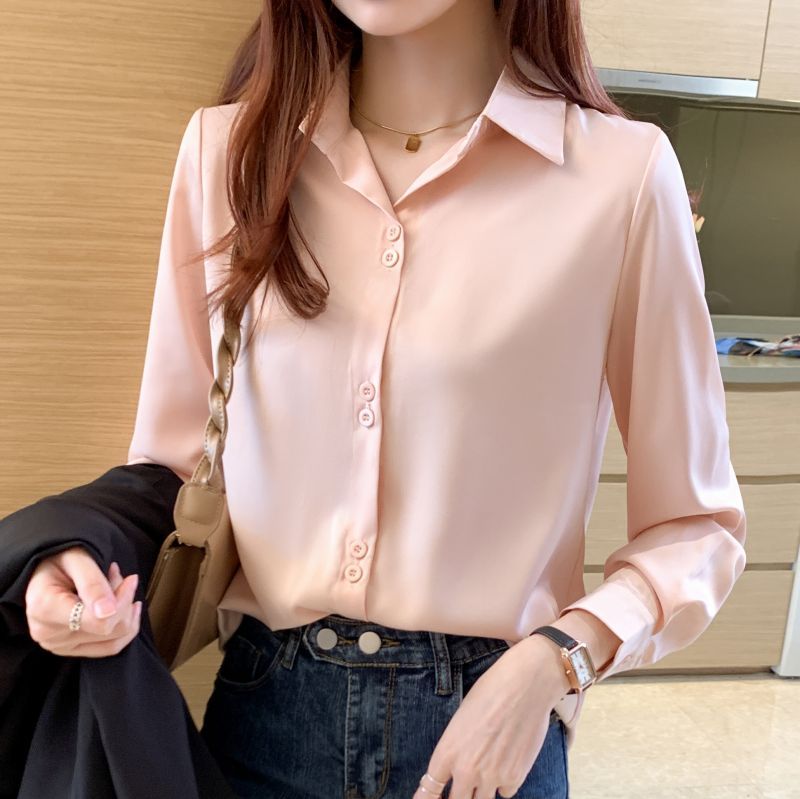 Chiffon Shirt Women Show Thin Fashion Design Sense