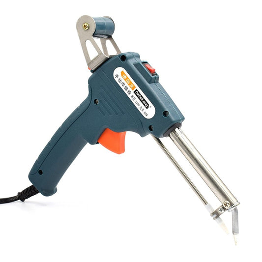 "Solder Like a Pro: Automatic Tin Soldering Machine with Manual Gun"