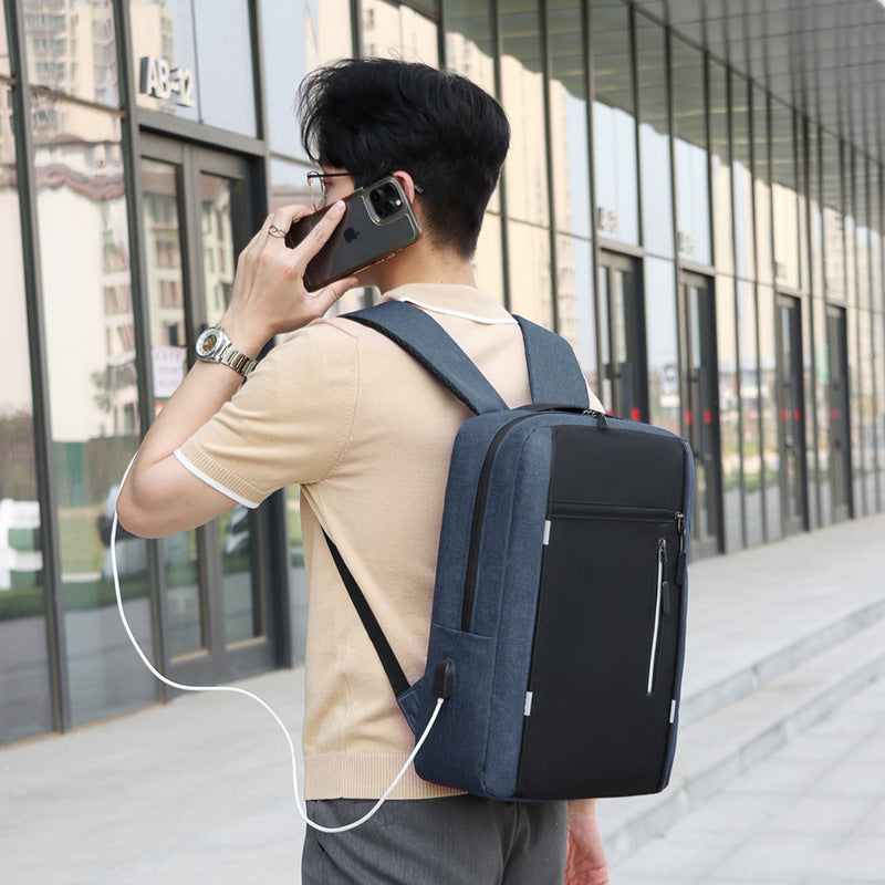 Leisure Oxford Fabric Chest Bag Three-piece Set Backpack