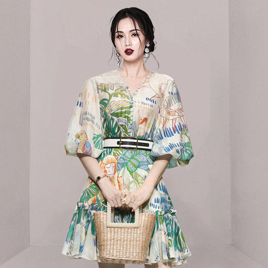 "Steal the Spotlight with This Retro Chic Masterpiece on the Vogue Runway!"