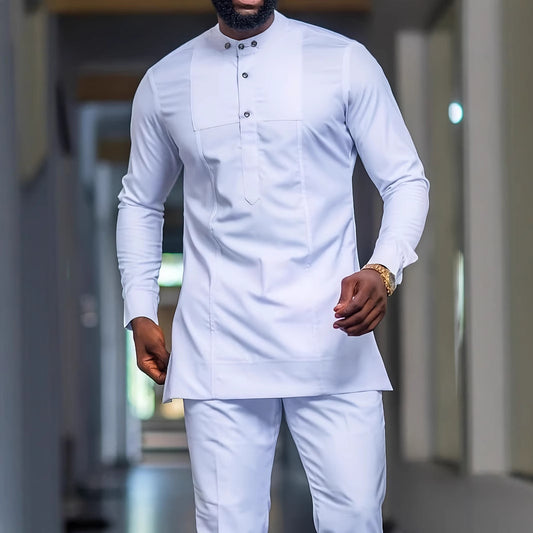 "Unleash Your Cultural Pride: African Ethnic Style Shirts for the Modern Man"