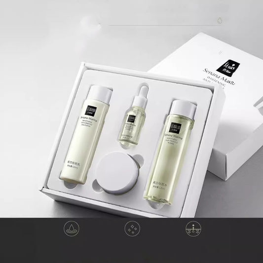 "Radiance Boost: Whitening, Hydrating, and Brightening Skin Care Kit"